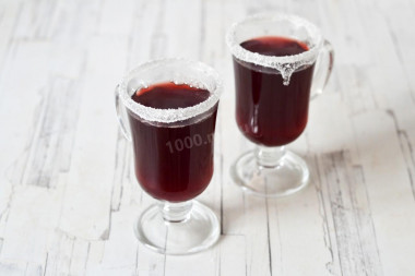 Безалкогольный глинтвейн с соком