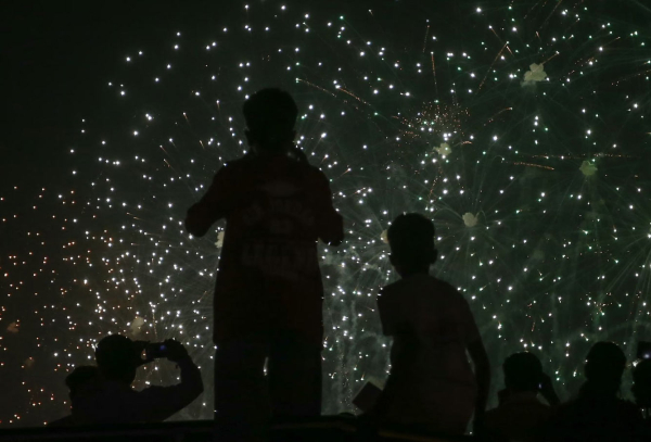 Фестиваль огней Дивали в Индии 2025