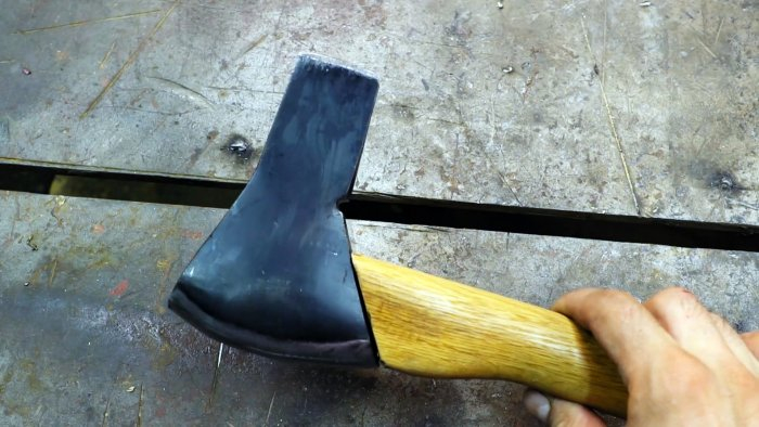 Как сделать топор &laquo;наоборот&raquo;