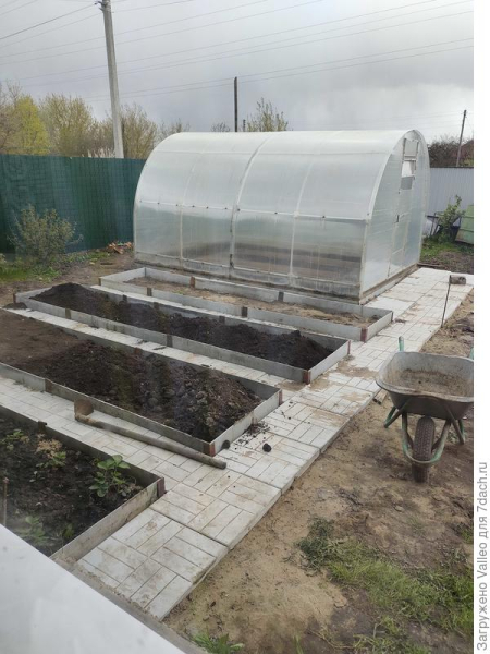 Стационарные грядки и их преимущества. Фото