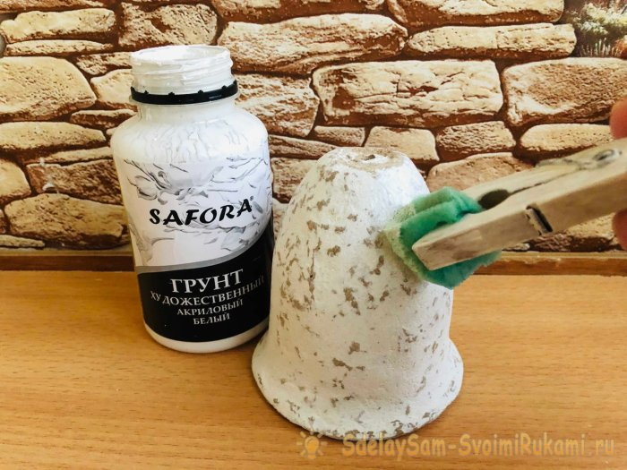 Как сделать елочная игрушку &laquo;Колокольчик&raquo; из бумаги