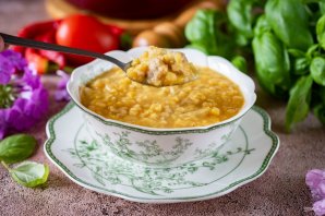 Гороховая каша с мясом