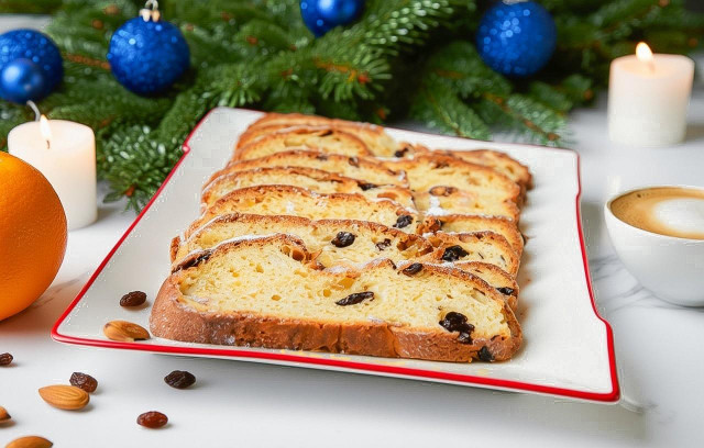 Рождественский штоллен