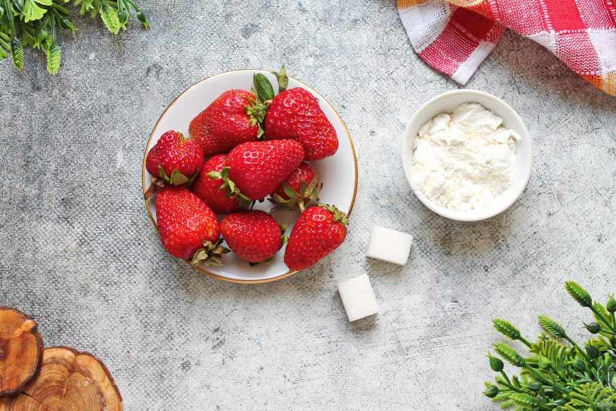 Кисель из клубники