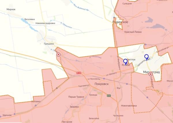 Бойцы ВС РФ ведут тяжёлый штурм Константиновки: свежая карта боевых действий на 14.12.2025