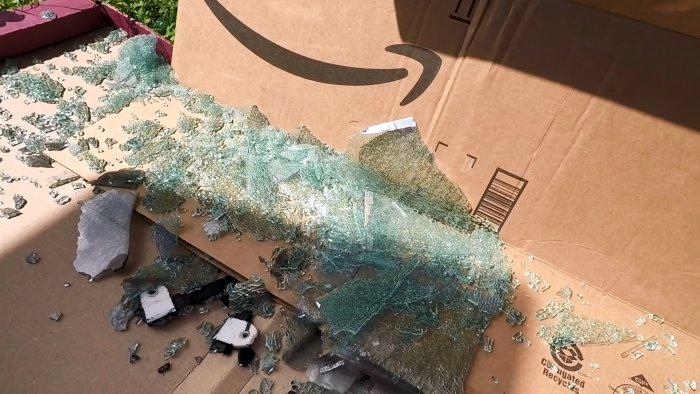 Эксперимент: кусочек свечи легко разбивает то, что не разобьет молоток